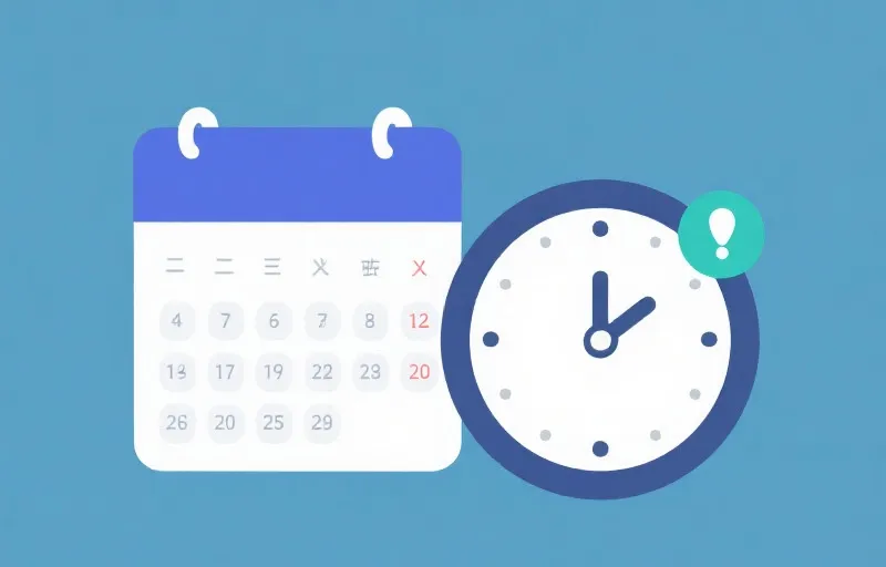 发布时间与提醒示意图