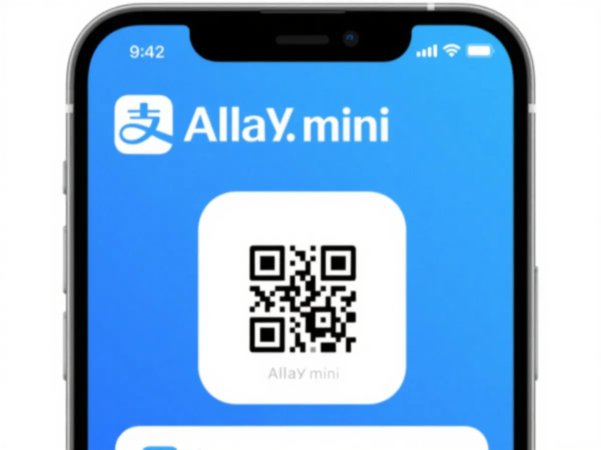 支付宝小程序示意