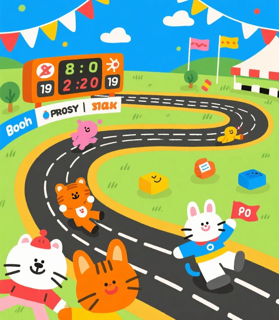 动物运动会玩法规则示意图