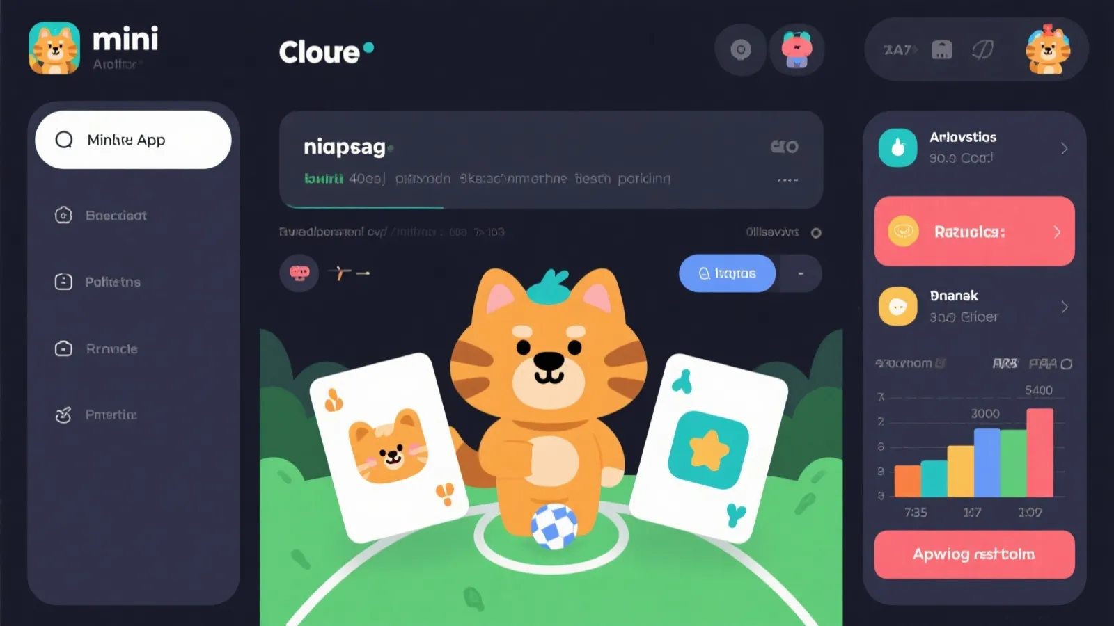 动物运动会小程序首页信息结构示意图